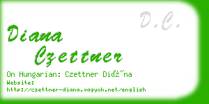 diana czettner business card